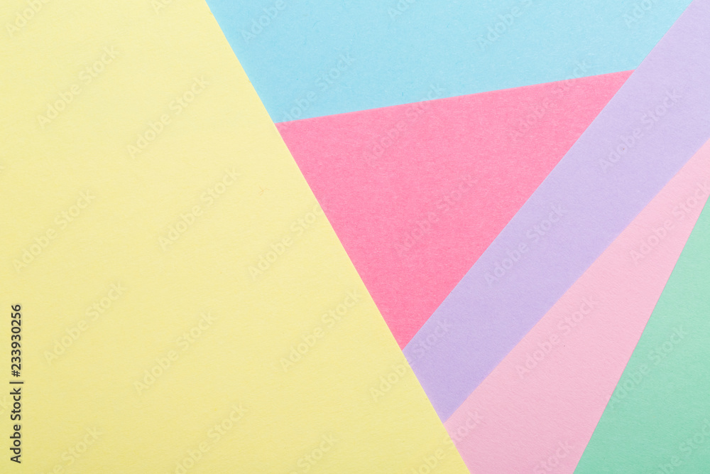 Abstract geometric pattern background with pastel paper Abstract geometric pattern background with pastel paper