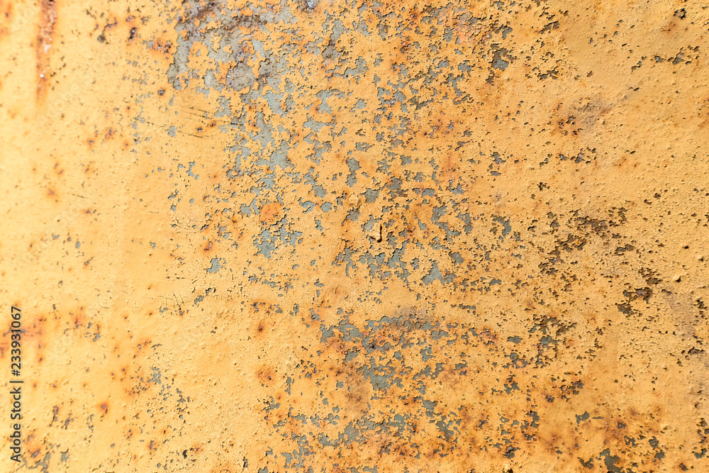 Worn rusty and old metal Worn rusty and old metal