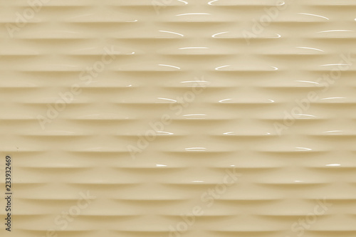 Modern beige plastic wall background texture