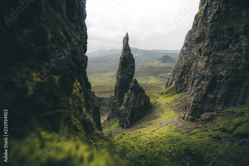 The Needle at Quiraing. photo