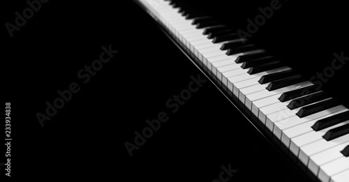 Piano and Piano keyboard 
