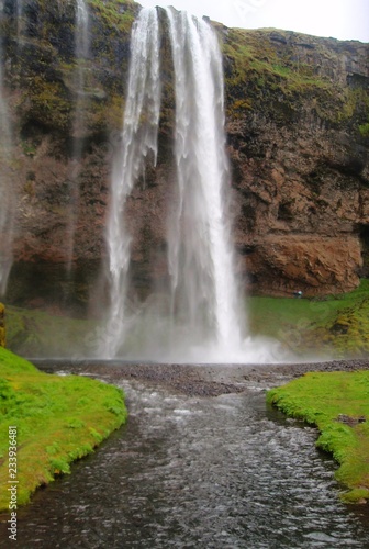 waterfall in south iceland