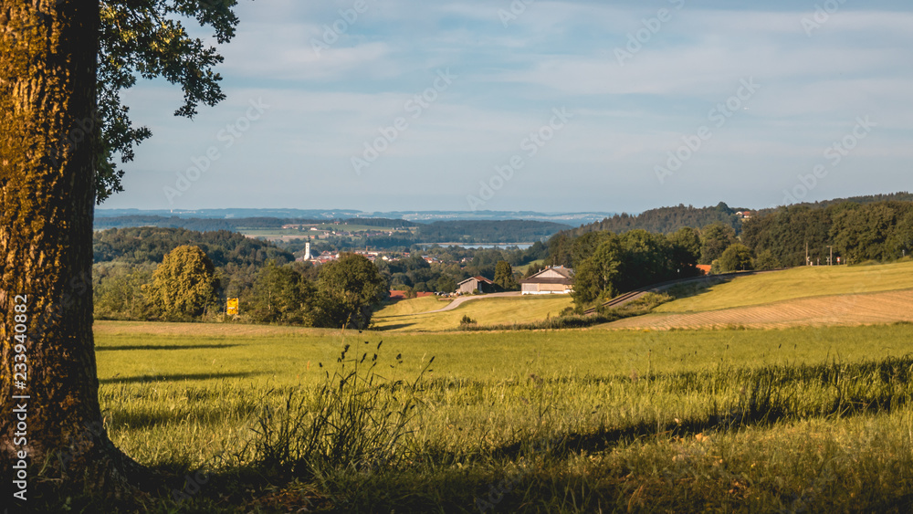 Fototapeta premium Beautiful bavarian view