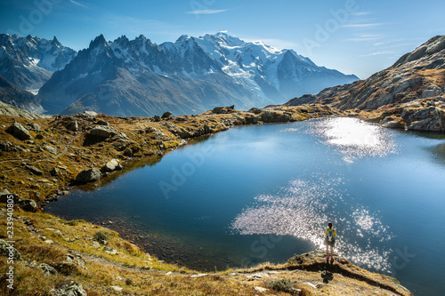Vue sur le Massif du Mont-Blanc
