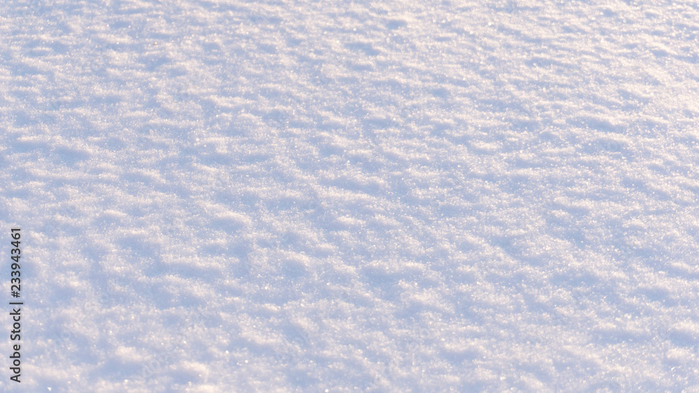 Empty snow background, even layer of snow, light background, texture Empty snow background, even layer of snow, light background, texture