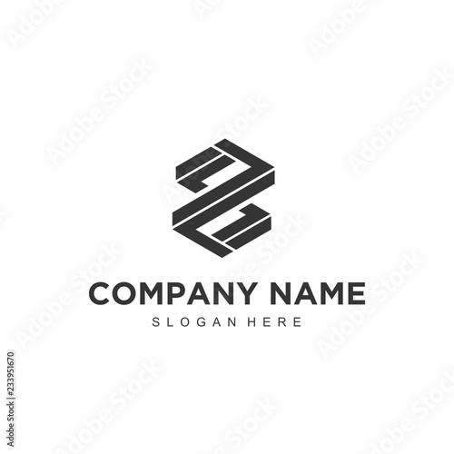 letter z logo design vector