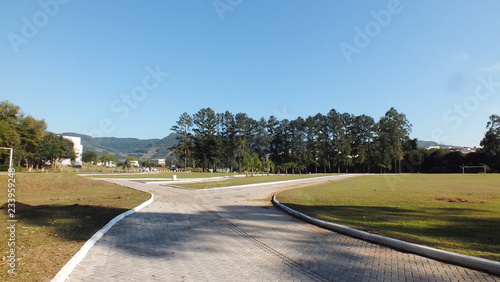 road in the countryside