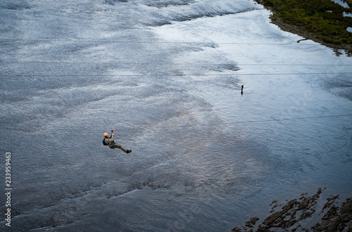 tyrolienne montmorency falls
