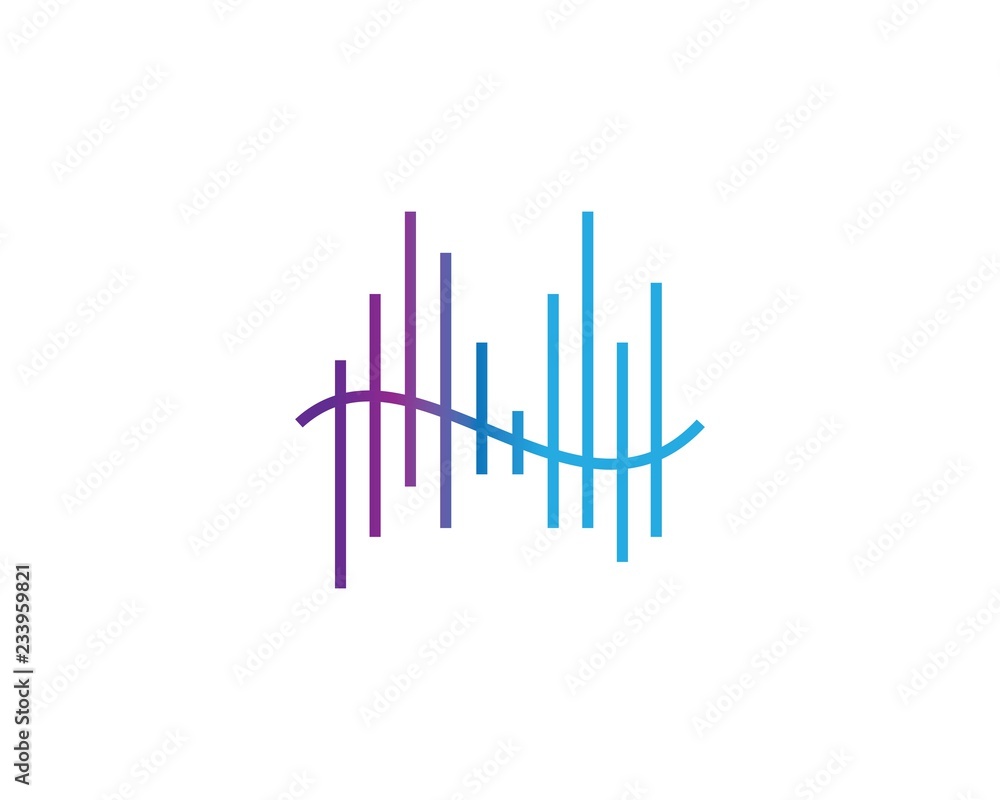 Obraz premium pulse icon vecto