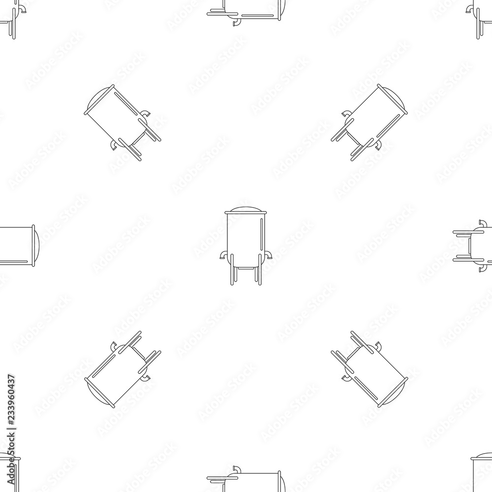 Barrel pattern seamless vector repeat geometric for any web design Barrel pattern seamless vector repeat geometric for any web design