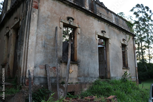 abandoned old house
