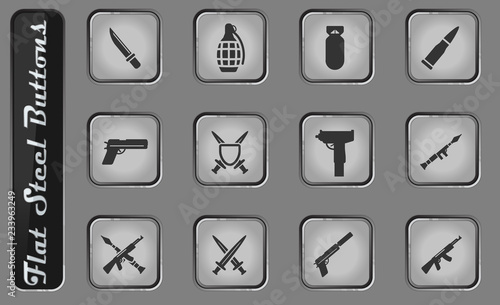 Weapon simply icons