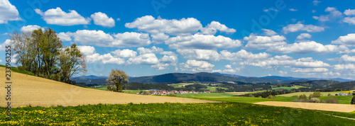 Beautiful view near Kirchberg im Wald - Bavarian Forest - Bavaria - Germany © Martin Erdniss