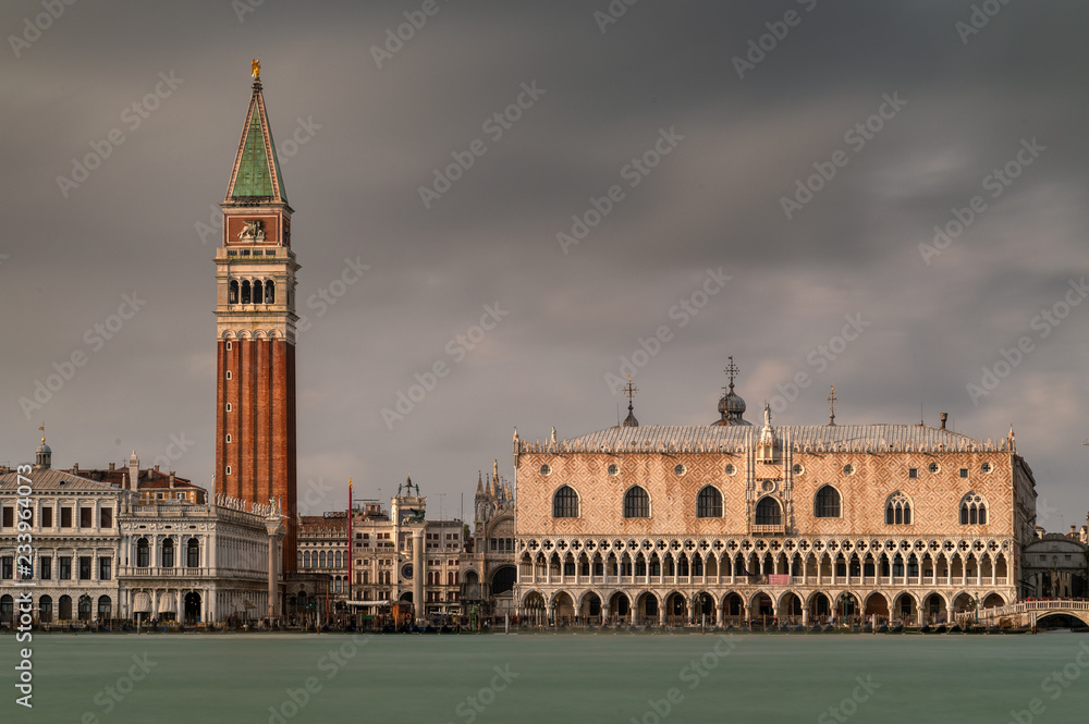 Doge Palace and bell tower of San Marco