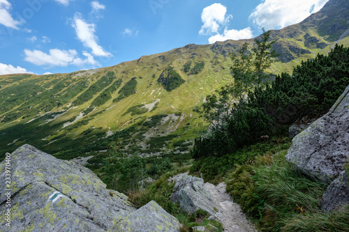 western carpathian mountain panorama in clear day © Martins Vanags