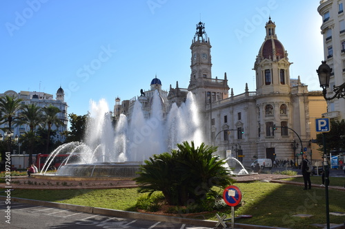 fontana nel parco