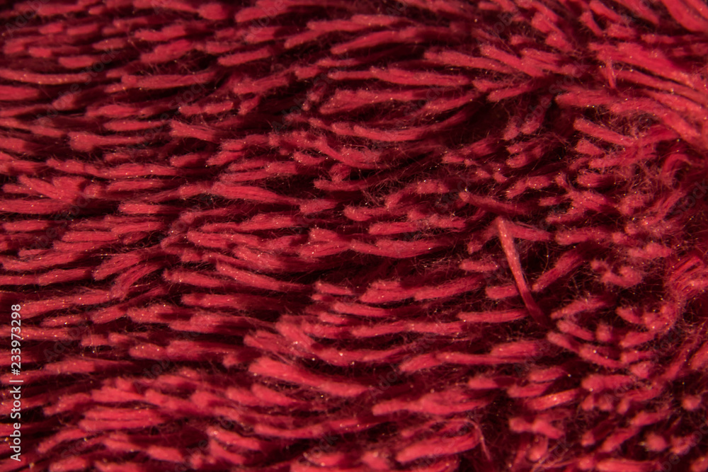 Red warm fleecy soft textural background Red warm fleecy soft textural background