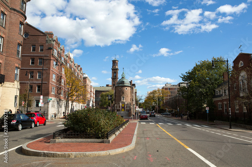 Cambrige street in Massachusetts