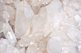 quartz crystals background
