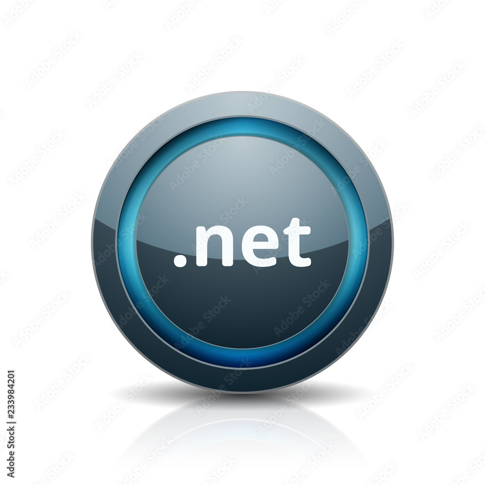 net domain name button illustration net domain name button illustration