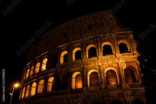 Coliseum At Night Series