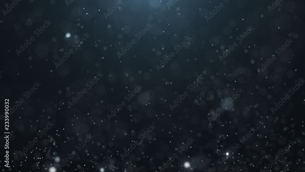 Fototapeta premium Dust particles. Abstract particle background. Dots background. 4k rendering.