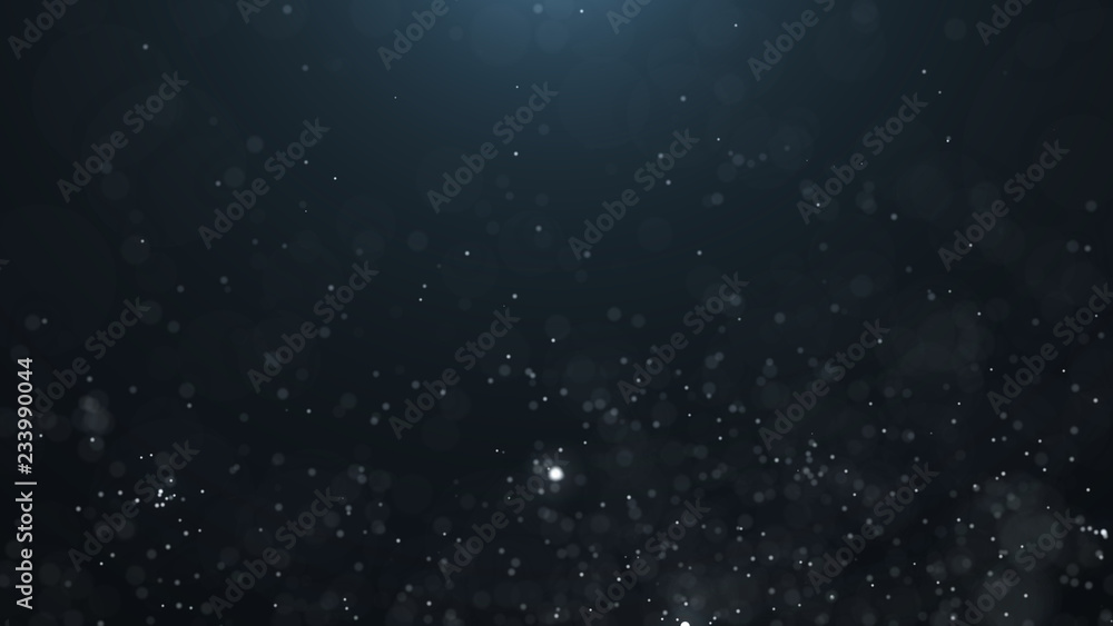 Dust particles. Abstract particle background. Dots background. 4k rendering. Dust particles. Abstract particle background. Dots background. 4k rendering.