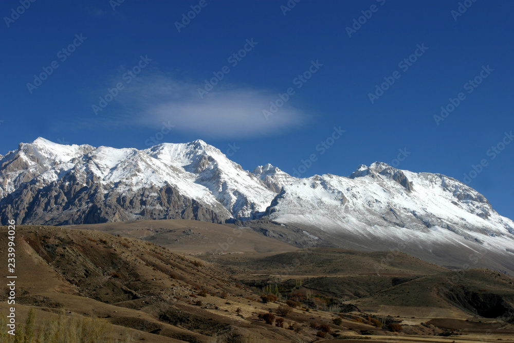 Aladaglar Mountain Range, Toros Mountains, Nigde, Turkey. Aladaglar is most important mountain range in Turkey.