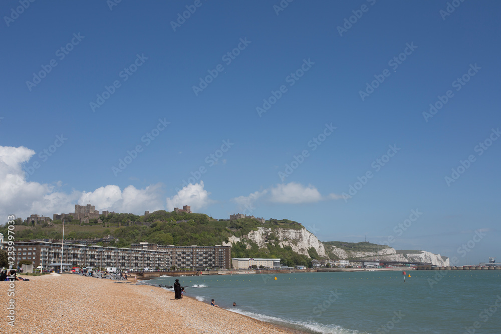 Dover England with the white cliffs of Dover and all of the places and spaces around there