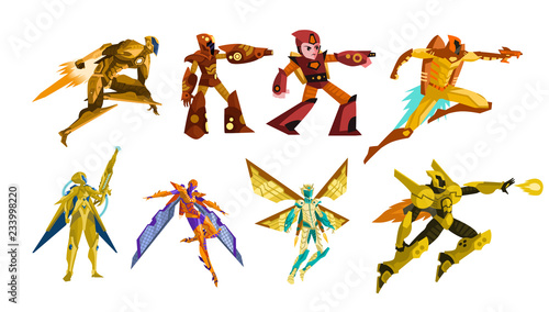 spacesuit characters collection