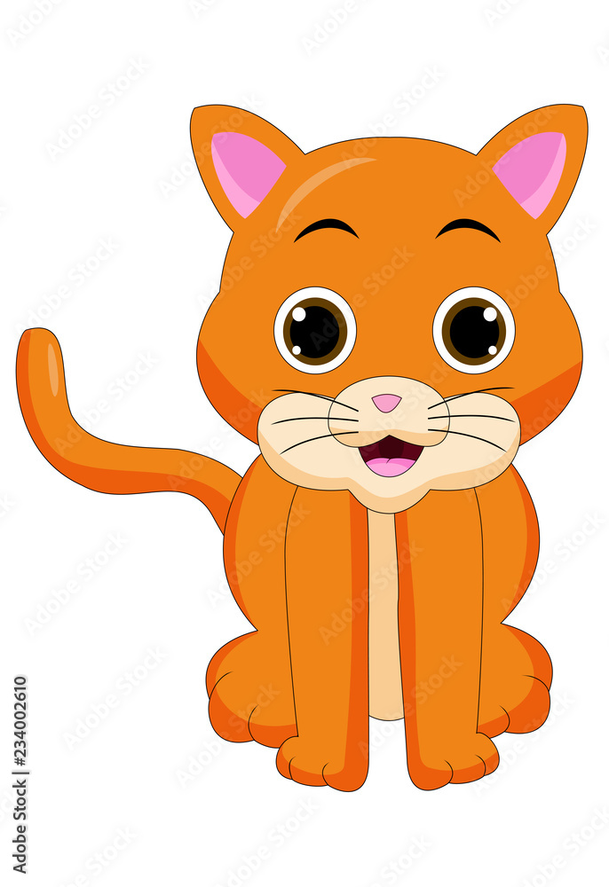 Cute Cat Cartoon Cute Cat Cartoon