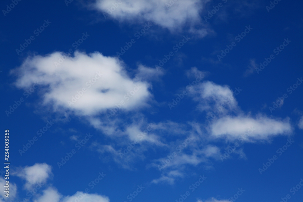 Cloud in bule sky for background and sky scape