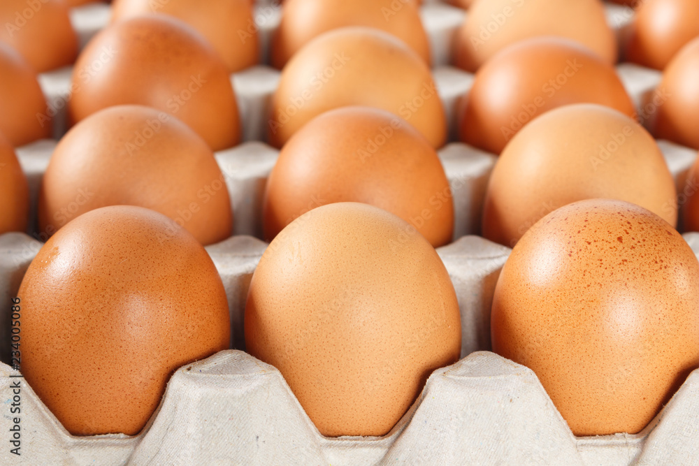 Egg chicken in tray full texture background. Egg chicken in tray full texture background.