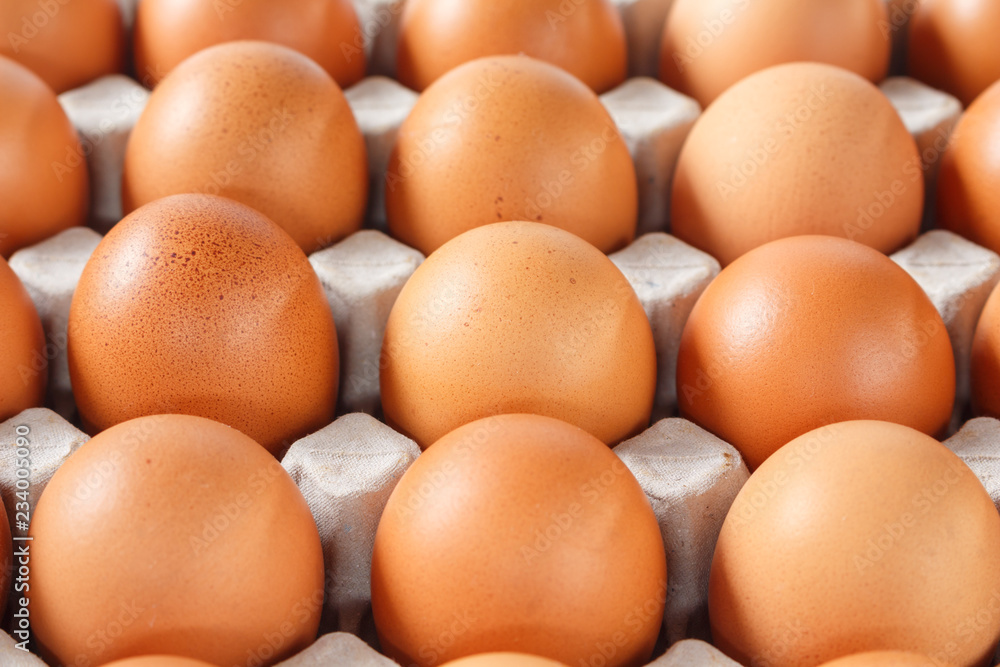 Egg chicken in tray full texture background. Egg chicken in tray full texture background.