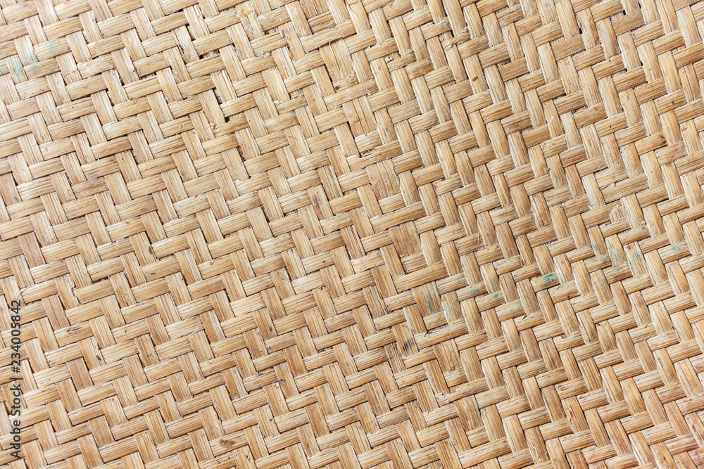 Bamboo weave pattern background. Bamboo weave pattern background.