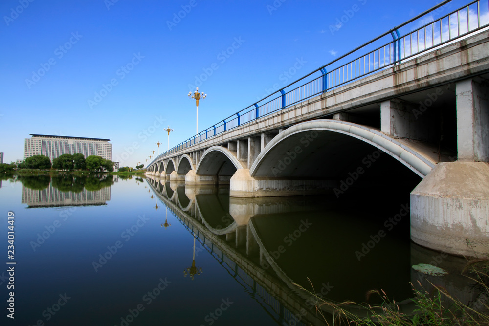 North River Bridge landscape architecture, China