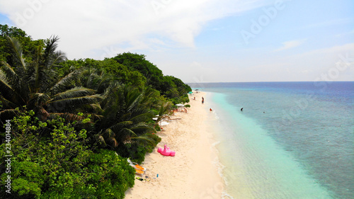 Ukulhas island in the Maldives photo