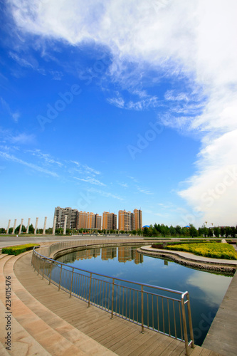 Luannan county city building scenery, China © junrong
