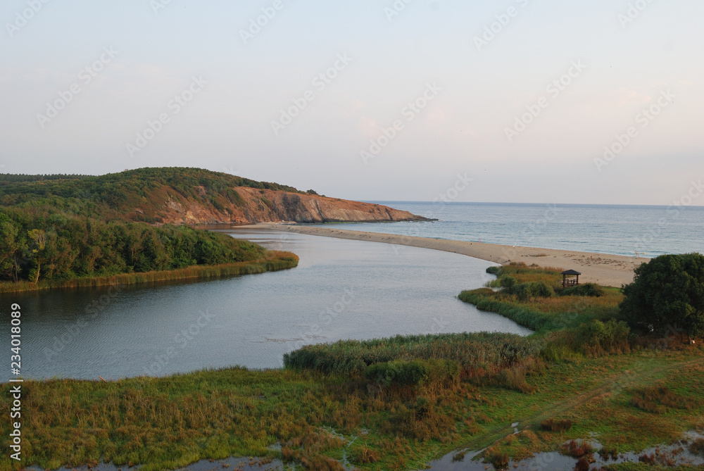 Strandzha Nature Park, Bocca del fiume Veleka Strandzha Nature Park, Bocca del fiume Veleka