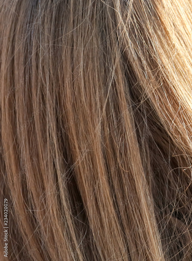 Girl's hair as a background Girl's hair as a background