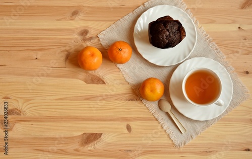 Quadro su tela muffins green tea