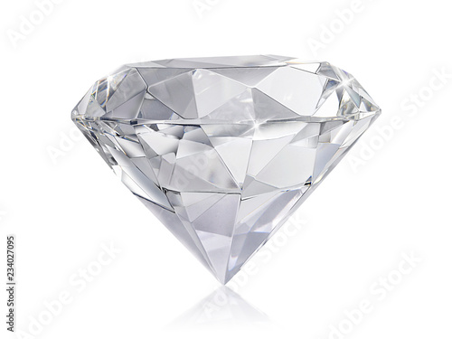 Cuadro en lienzo Large Clear Diamond