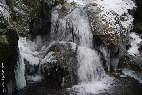 Winter of the Haydushki Waterfalls in Berkovitsa.

 photo