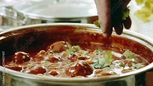 Cooking meatballs in tomato sauce