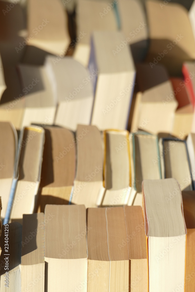 Fototapeta premium Alte, gebrauchte Bücher