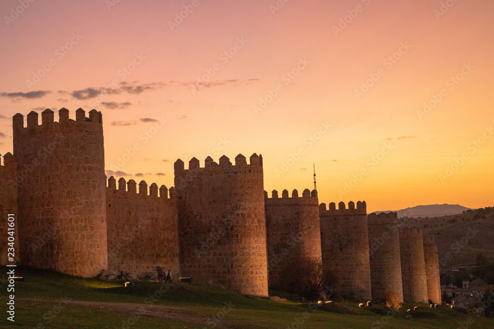Burg, Avila, Kastilien und Leon, Spanien