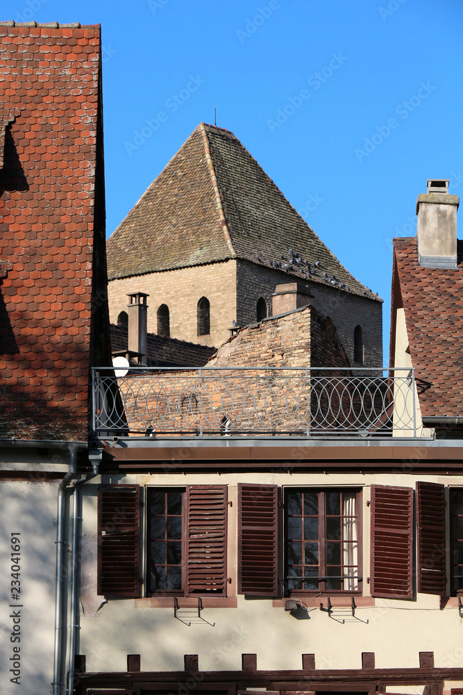 Picturesque old town Strasbourg - Alsace - France Picturesque old town Strasbourg - Alsace - France