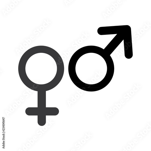 gender simple icon photo