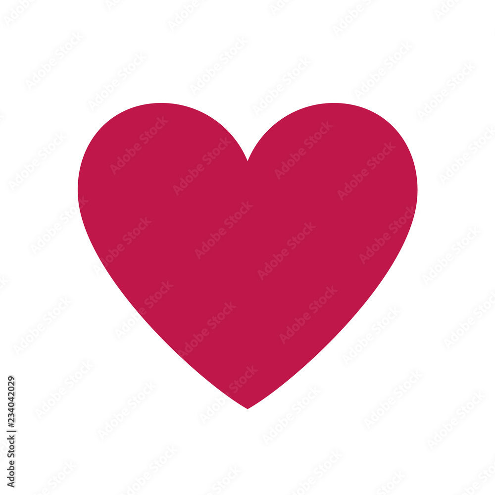 Heart Icon. Vector Shape. Heart Icon. Vector Shape.