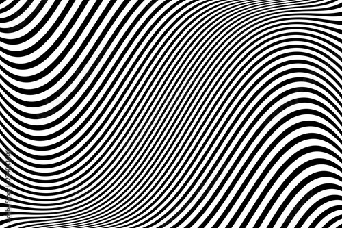 Abstract wavy lines texture.